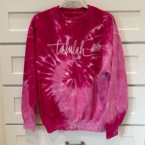 The Shop Forward Talulah Tie Dye Crewneck Sweatshirt